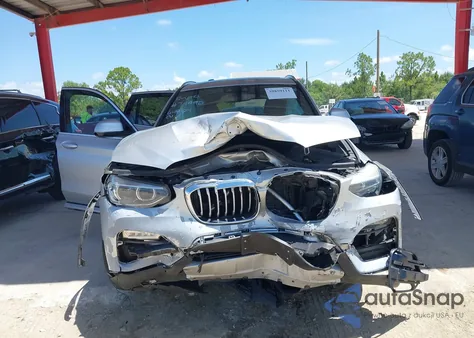 2020 BMW X3 Sdrive30I from USA, damaged, VIN 5UXTY3C04LLE55196